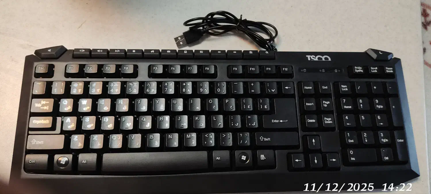 ست کیبورد و ماوس مارک TSCO|قطعات و لوازم جانبی رایانه|کرج, شهرک بنفشه|دیوار