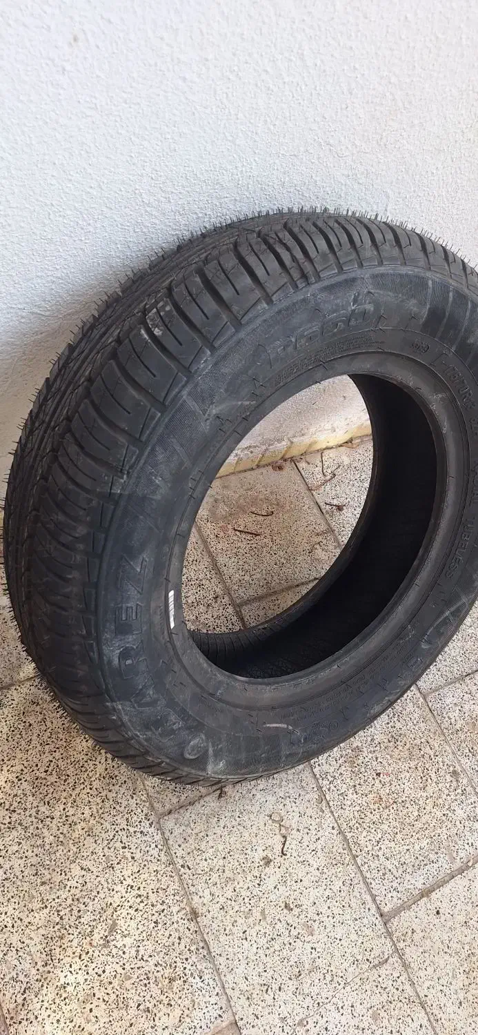 یک حلقه لاستیک بارز نو ۱۳/۷۰/۱۷۵ پراید تیبا پیکان|قطعات یدکی و لوازم جانبی|گلبهار, شهر جدید گلبهار|دیوار