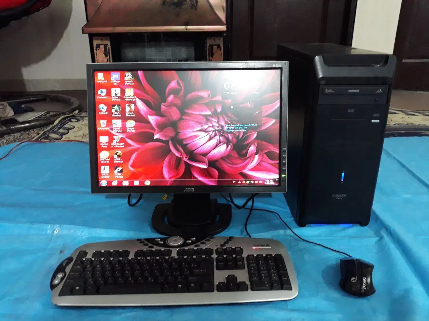 ddr3 کامل کامپیوتر حرفه ای با مانیتور ۲۰|رایانه رومیزی|گرگان, |دیوار