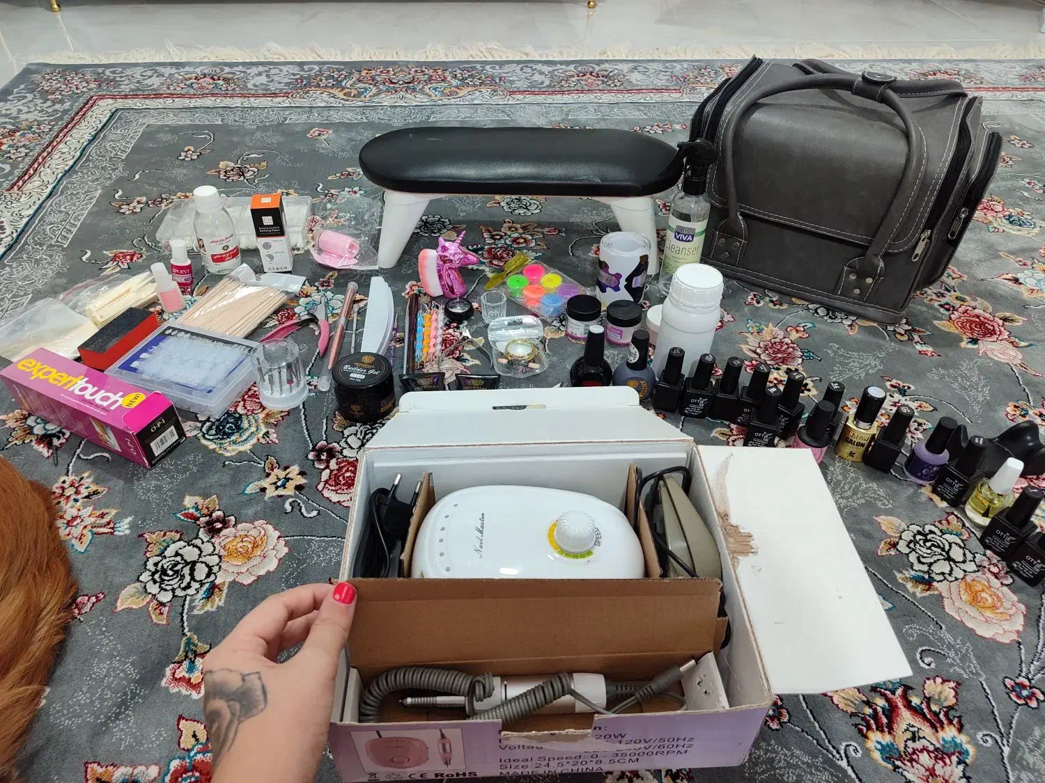 دستگاه کاشت ناخن|آرایشی، بهداشتی، درمانی|ملارد, |دیوار