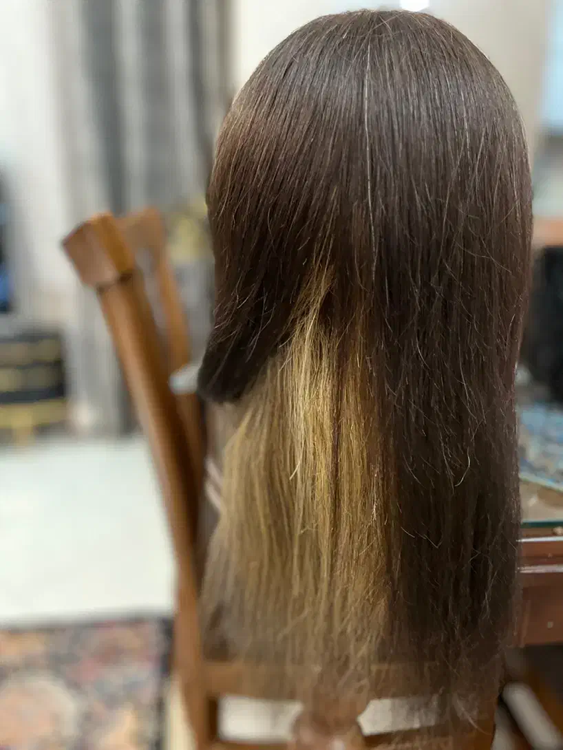 کله مانکن موی طبیعی مناسب رنگ و کراتین|آرایشی، بهداشتی، درمانی|کرج, عظیمیه|دیوار