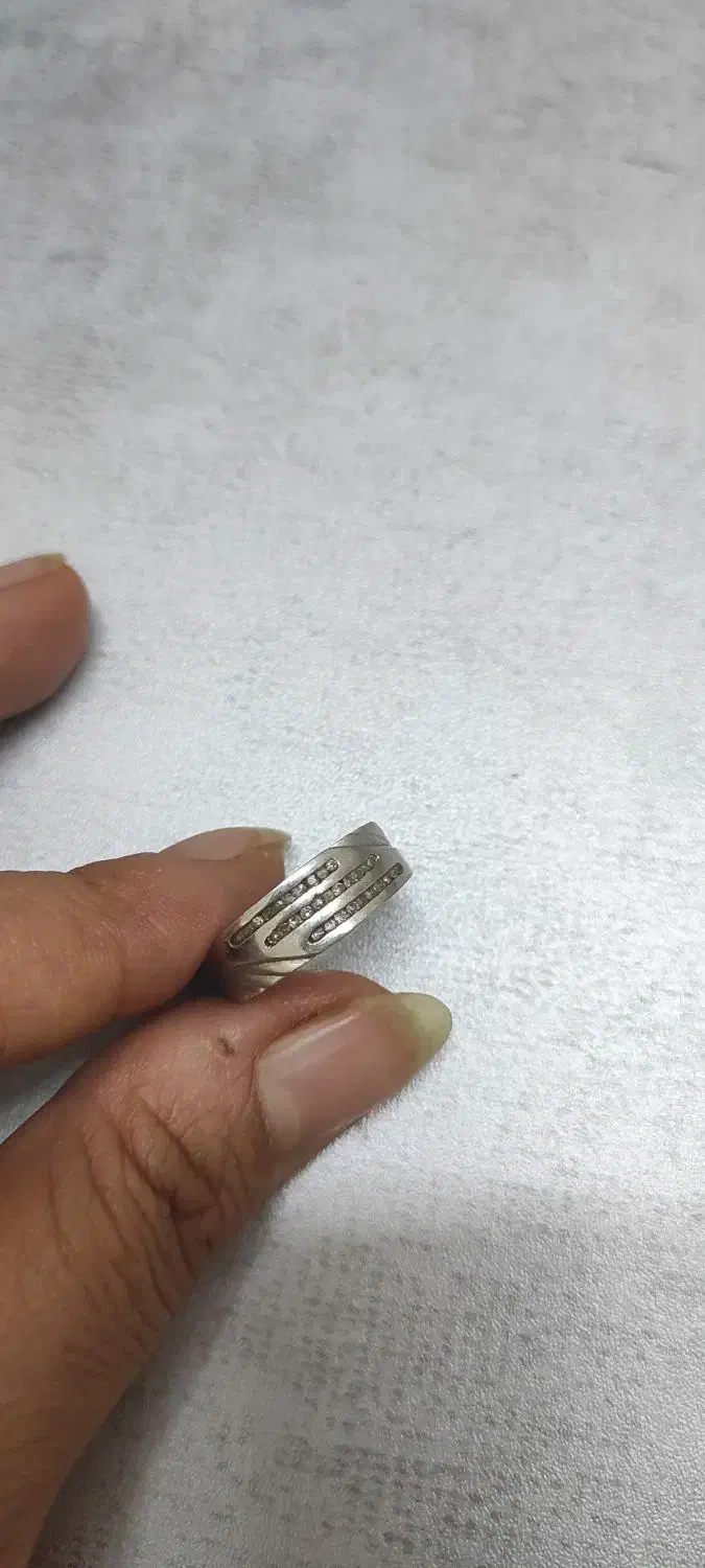 حلقه نامزدی پلاتین|جواهرات|قم, شاه ابراهیم|دیوار