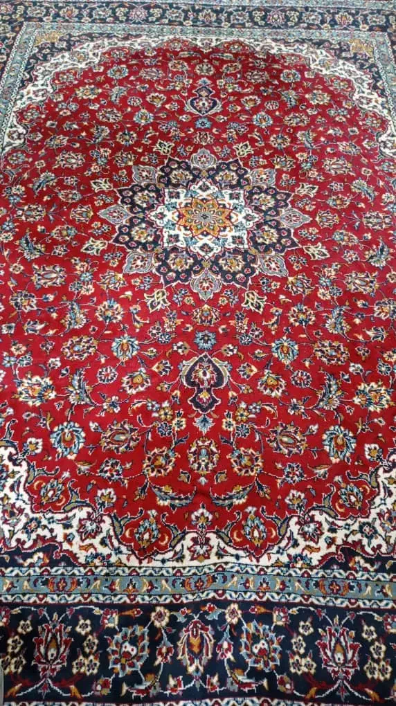 فرش ماشینی ۹ متری اصیل|فرش|شیرگاه, |دیوار
