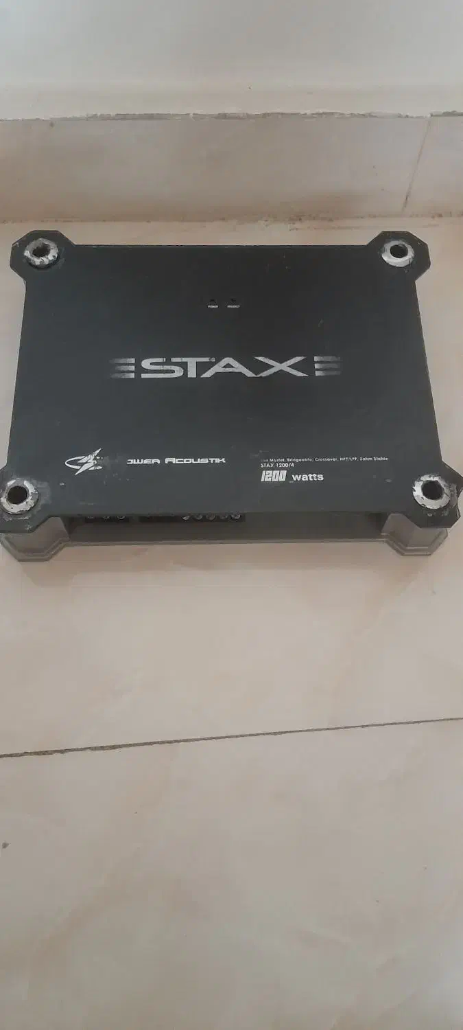 آمپیلی STAX چهارکانال|صوتی و تصویری|رشت, شهرک صبا|دیوار