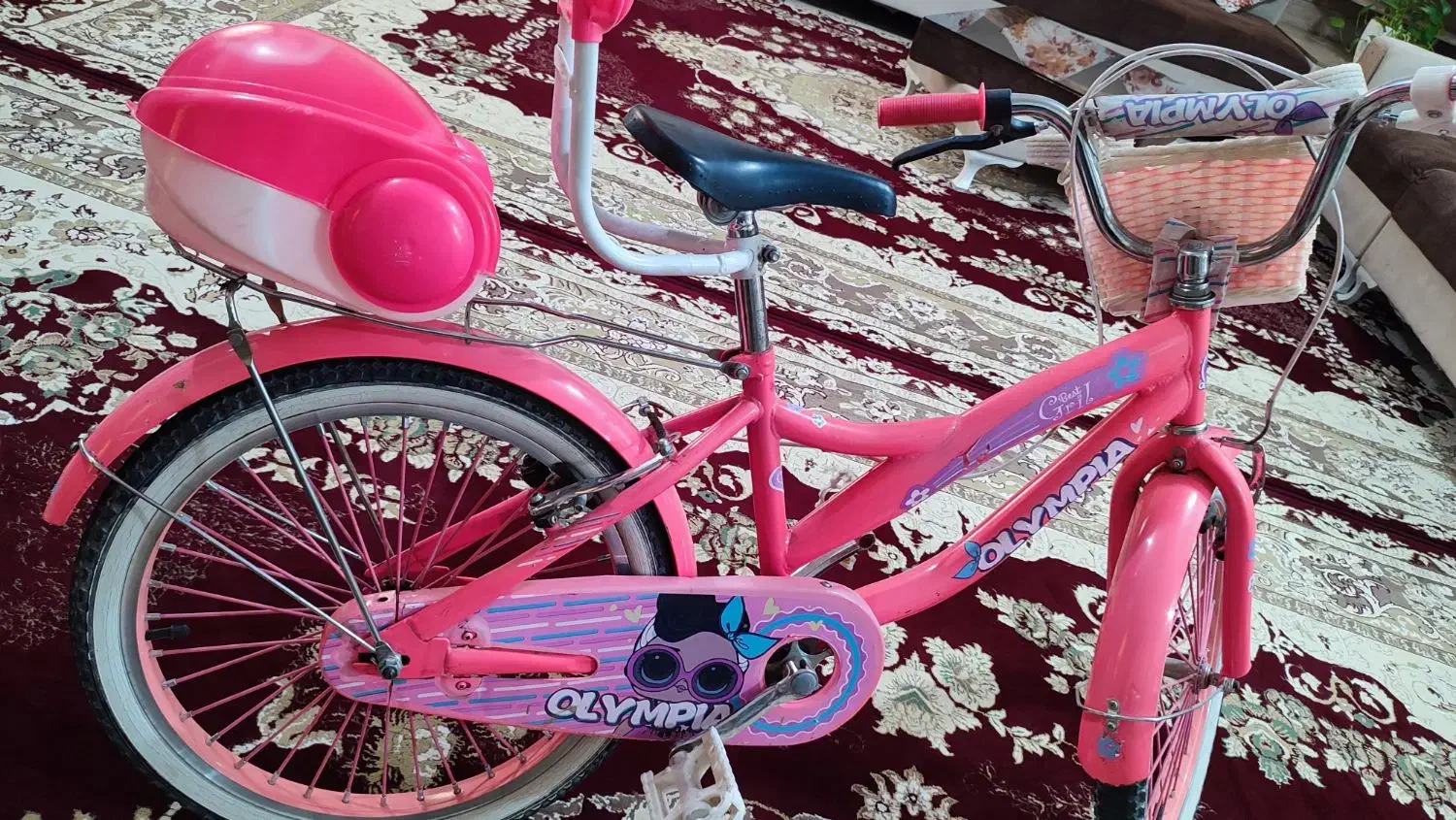 دوچرخه شیپوری دخترانه سایز20|دوچرخه، اسکیت، اسکوتر|شوشتر, |دیوار