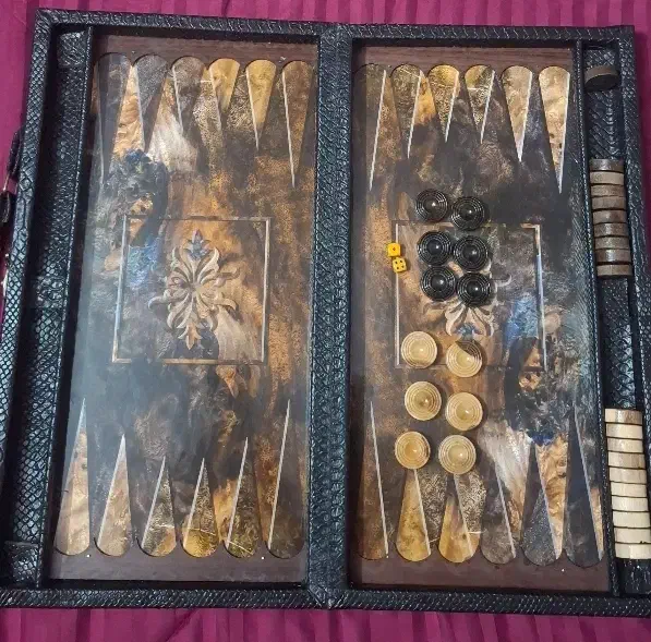 تخته نرد تمام چرم|کلکسیون و سرگرمی|بیرجند, |دیوار