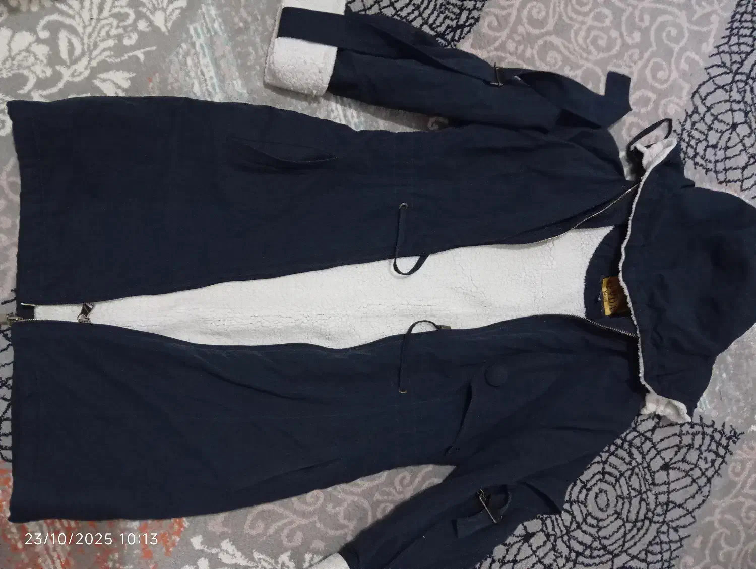 کاپشن دخترانه تا ۱۵سالع اندازه میشه سایز ۳۶|لباس|خوی, |دیوار