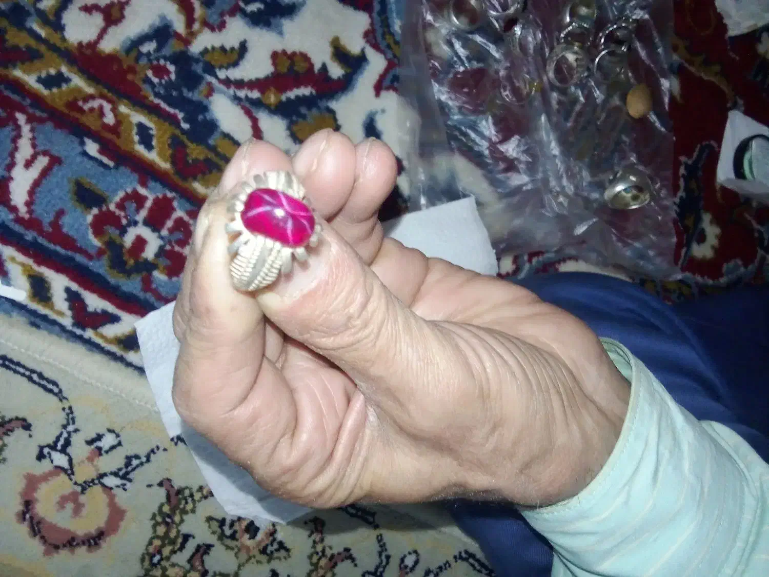 یاقوت استار|جواهرات|قم, تکیه آقا سید حسنی|دیوار