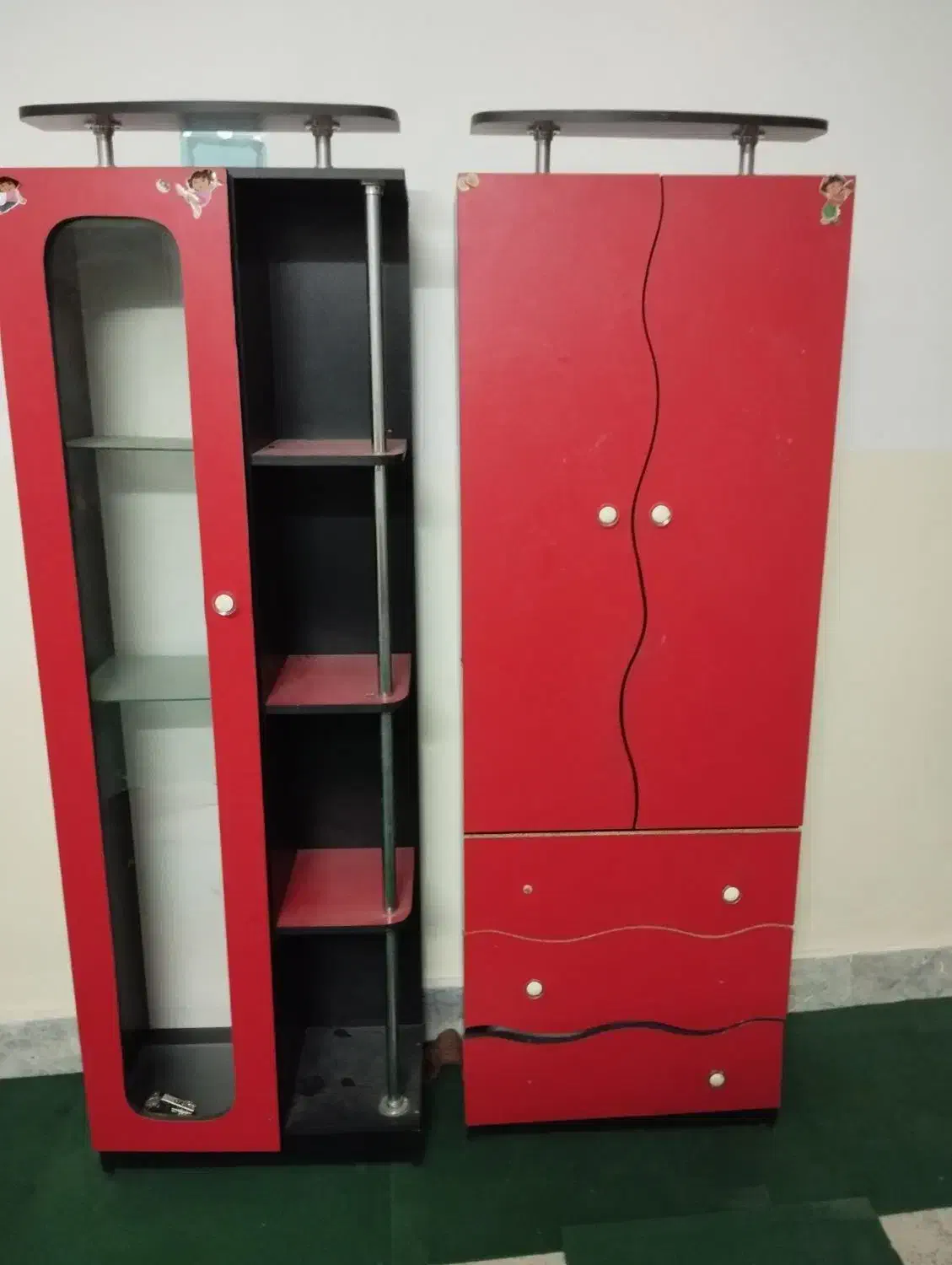 فروش کمد بچه وگاز طرح فر|جاکفشی، کمد، دراور|جهرم, |دیوار