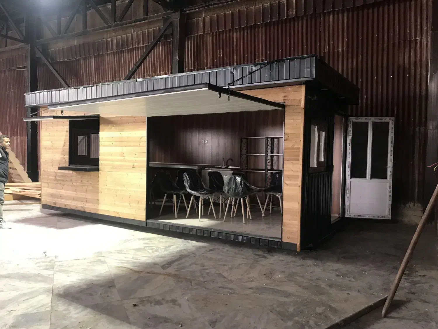 کمپر مدرن کانکس فروشگاهی فست فود|مصالح و تجهیزات ساختمان|تهران, باغ فیض|دیوار