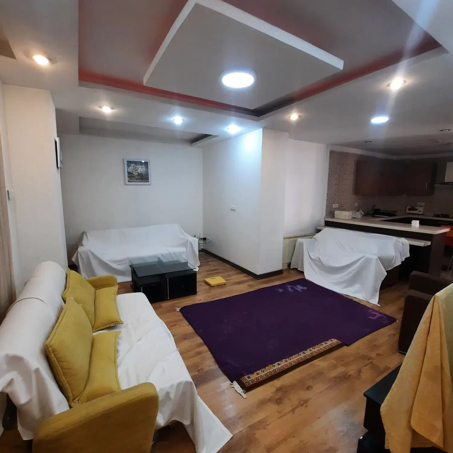 ۷۵ متر مبله با تمامی وسایل مشاعات هتلینگ|اجارهٔ آپارتمان|تهران, سازمان آب|دیوار