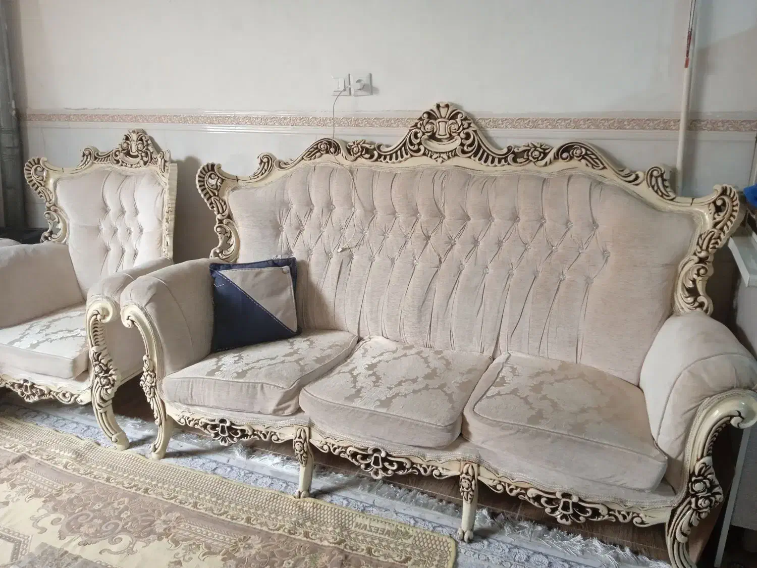مبل|مبلمان خانگی و میز عسلی|بهارستان, |دیوار