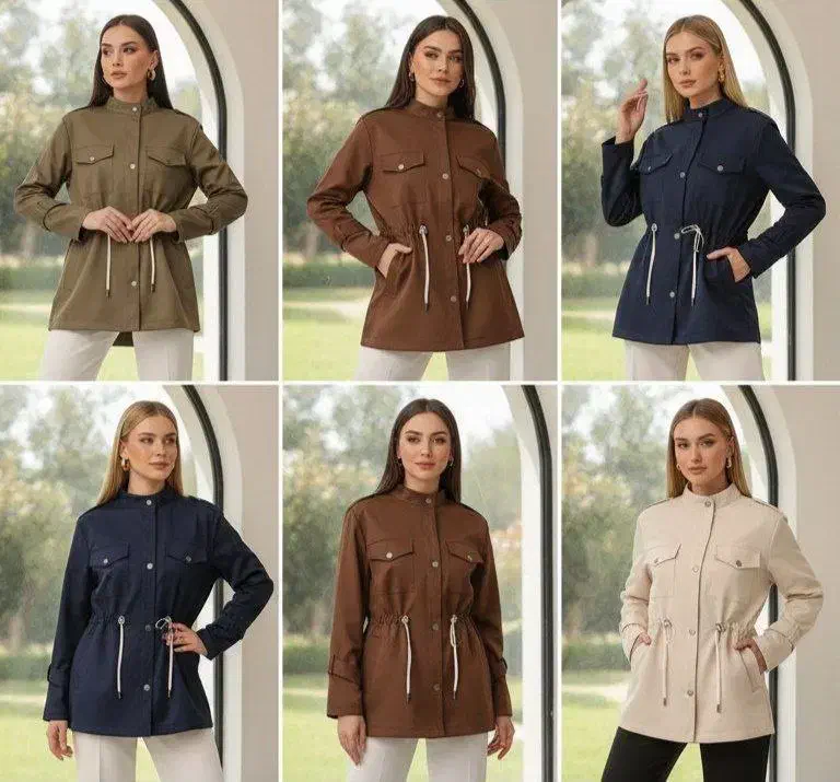 فروش عمده و تک لباس مانتو و بارونی و شومیز|لباس|تنکابن, |دیوار