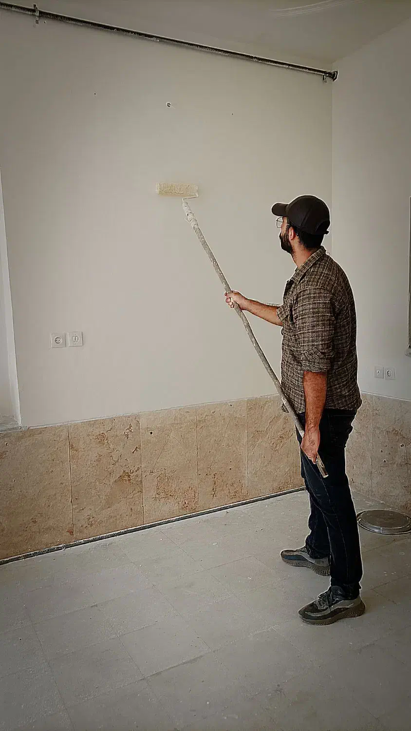 نقاشی ساختمان (اقساطی)|خدمات پیشه و مهارت|فسا, |دیوار