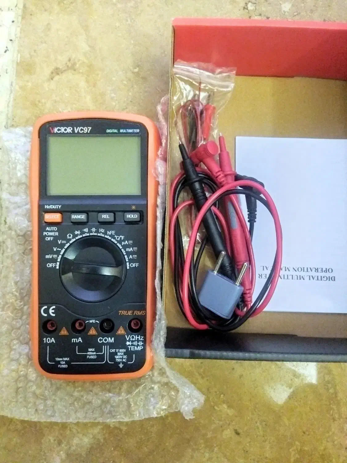 مولتی متر ویکتور آکبند|لوازم جانبی موبایل و تبلت|زنجان, |دیوار