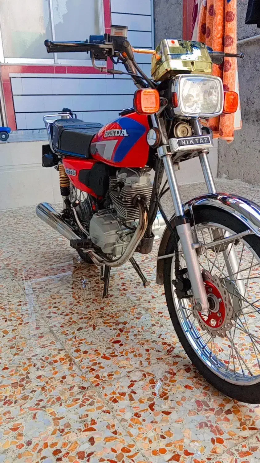 موتور دویست خشک (مزایده)|موتورسیکلت|بندر گز, |دیوار