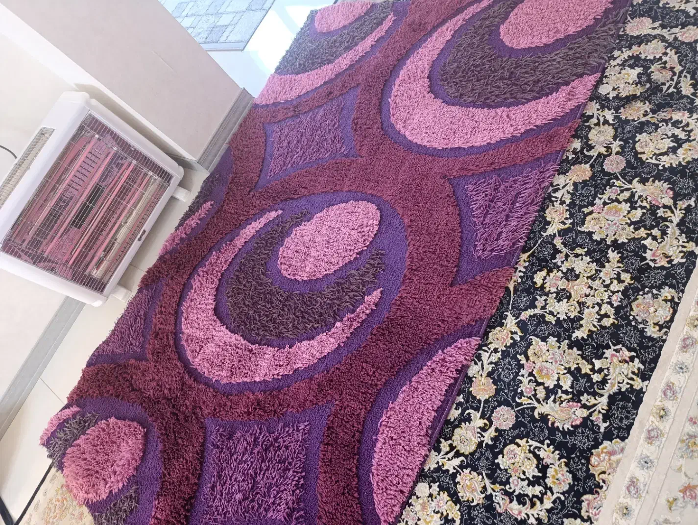 گلیم یک ونیم در دو نیم|گلیم، جاجیم، گبه|برخوار, |دیوار