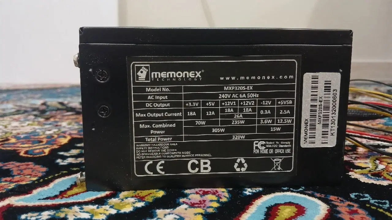 پاور 320W|قطعات و لوازم جانبی رایانه|تهران, مینای جنوبی|دیوار