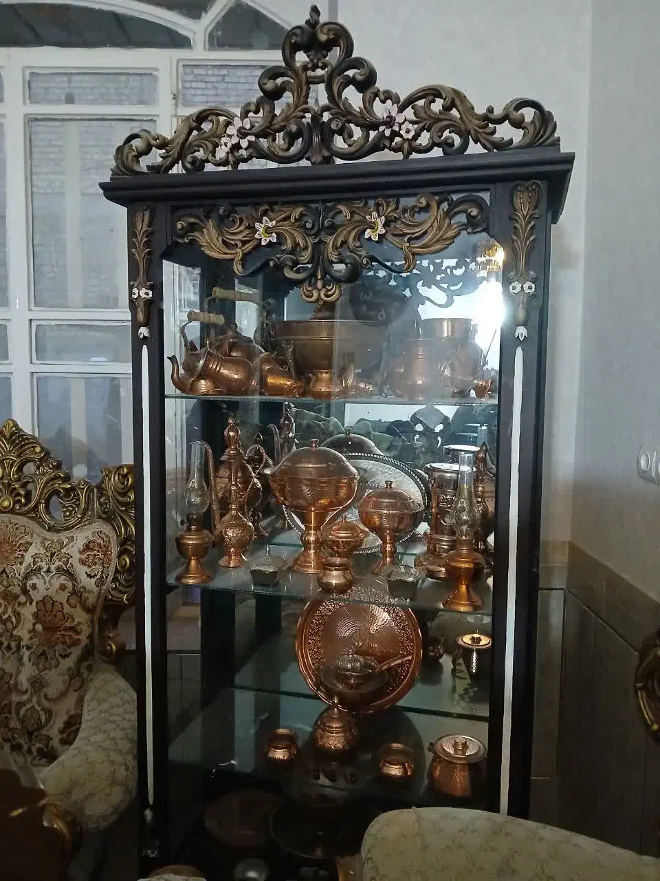 بوفه|بوفه، ویترین، کنسول|شیراز, کوشک میدان|دیوار