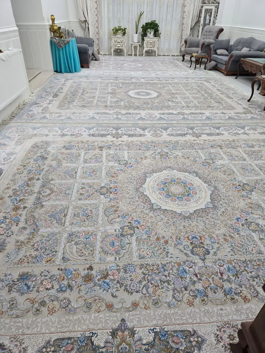 فرش ۱۲ متری|فرش|خاوران, |دیوار