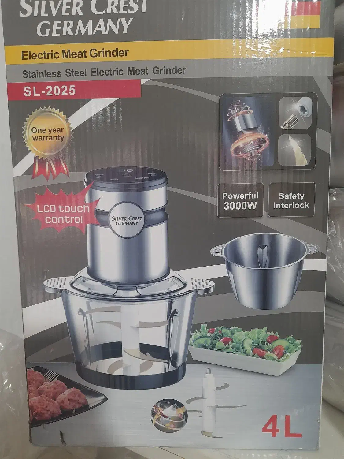 خردکن لمسی دوکاسه|خردکن، آسیاب، غذاساز|نسیم‌شهر, |دیوار