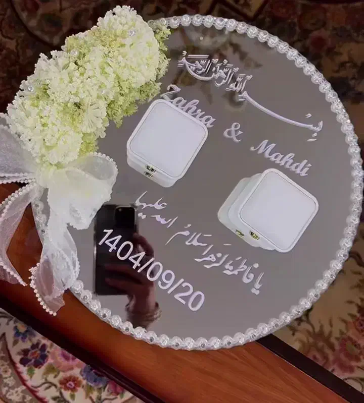 ست جا حلقه|صنایع دستی و سایر لوازم تزئینی|سلماس, |دیوار