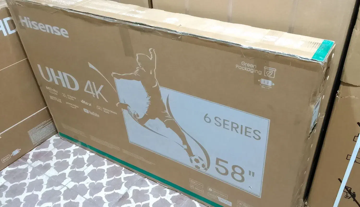 تلویزیون ۵۸ هایسنس|تلویزیون و پروژکتور|اشنویه, |دیوار