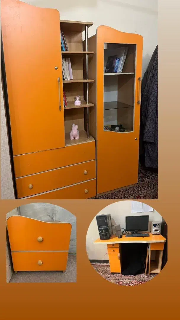 سرویس خواب کودک (تخفیف پای معامله)|تخت و سرویس خواب|جهرم, |دیوار