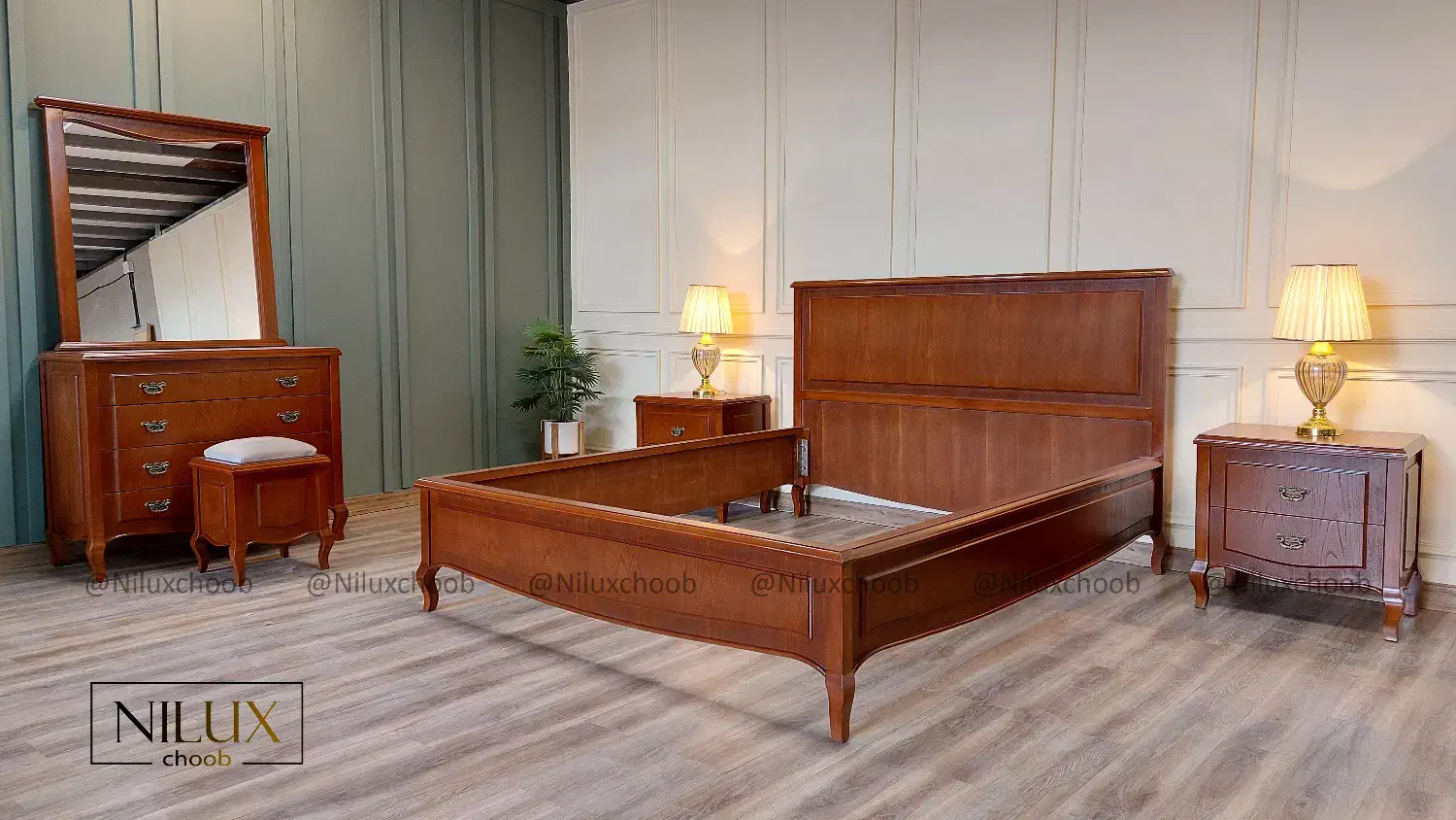 سرویس خواب 2 نفره (رویان)|تخت و سرویس خواب|تهران, حکیمیه|دیوار