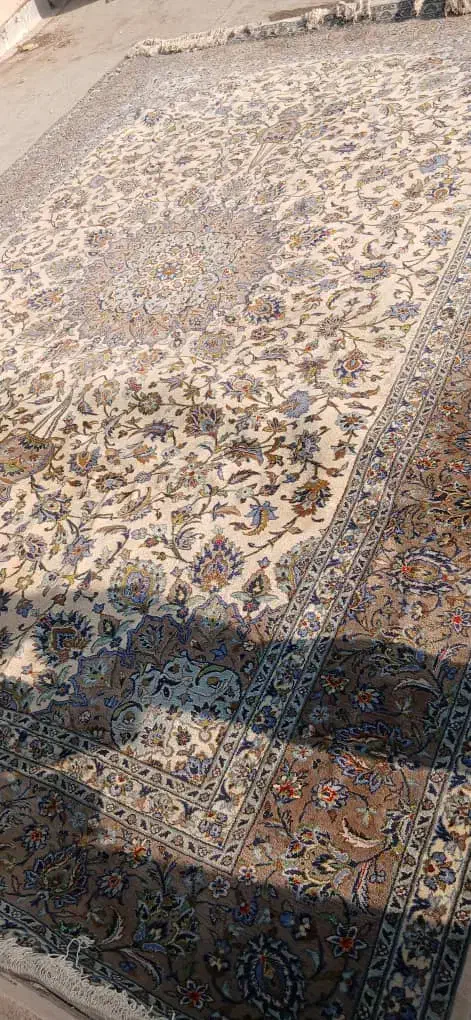 فرش دستباف کاشان ۱۲متری|فرش|نسیمشهر, |دیوار