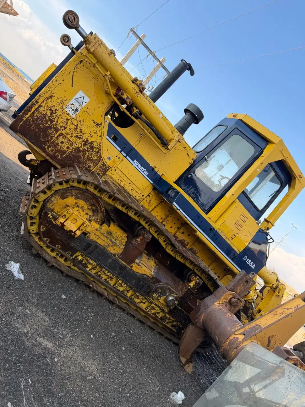 بلدوزر155سریال 57هزار ژاپن|خودرو سنگین|تهران, دکتر هوشیار|دیوار
