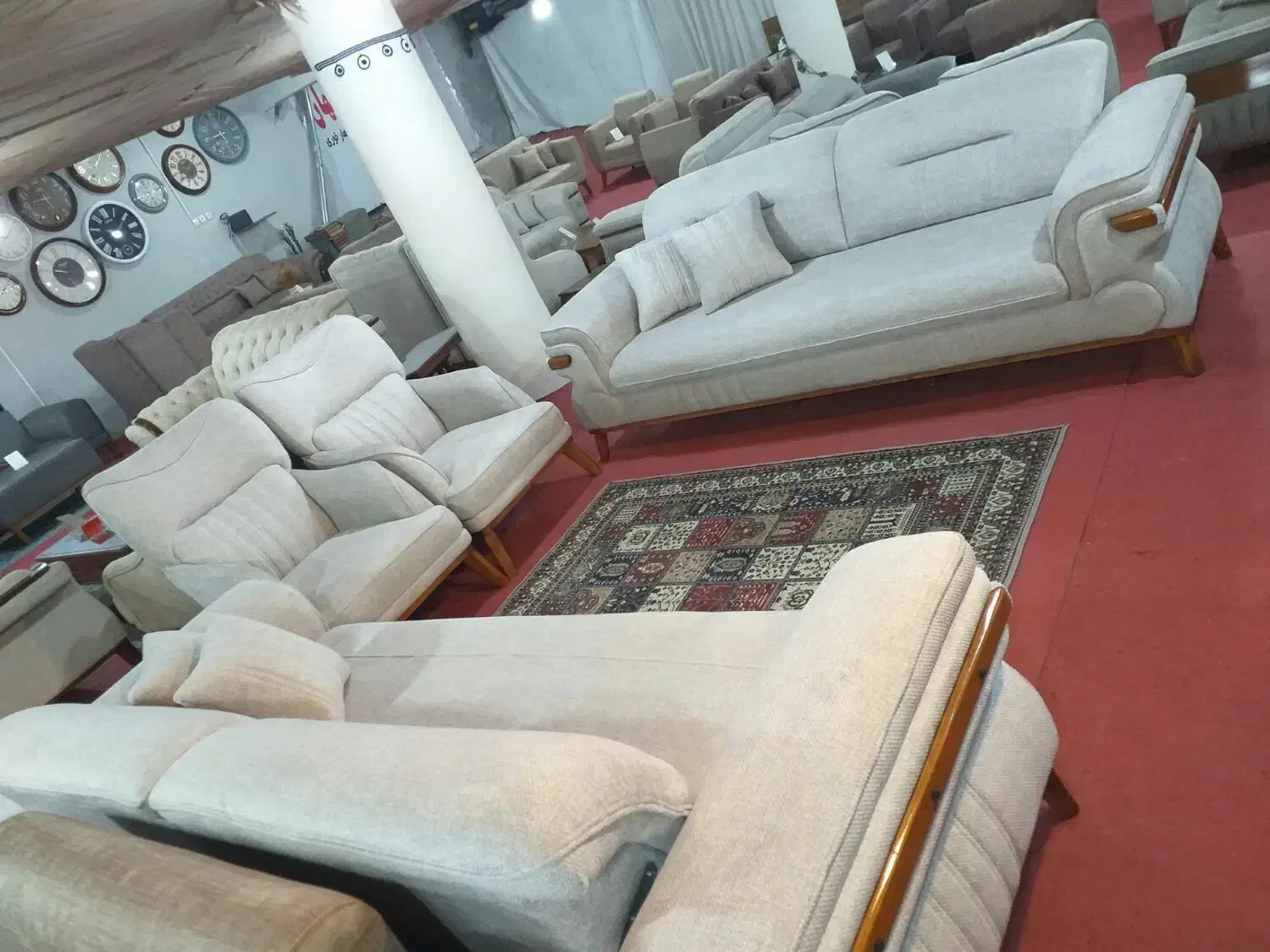 مبل تختشو لئونارد. ۸ نفره. چکی بدون سود|مبلمان خانگی و میز عسلی|ساری, |دیوار