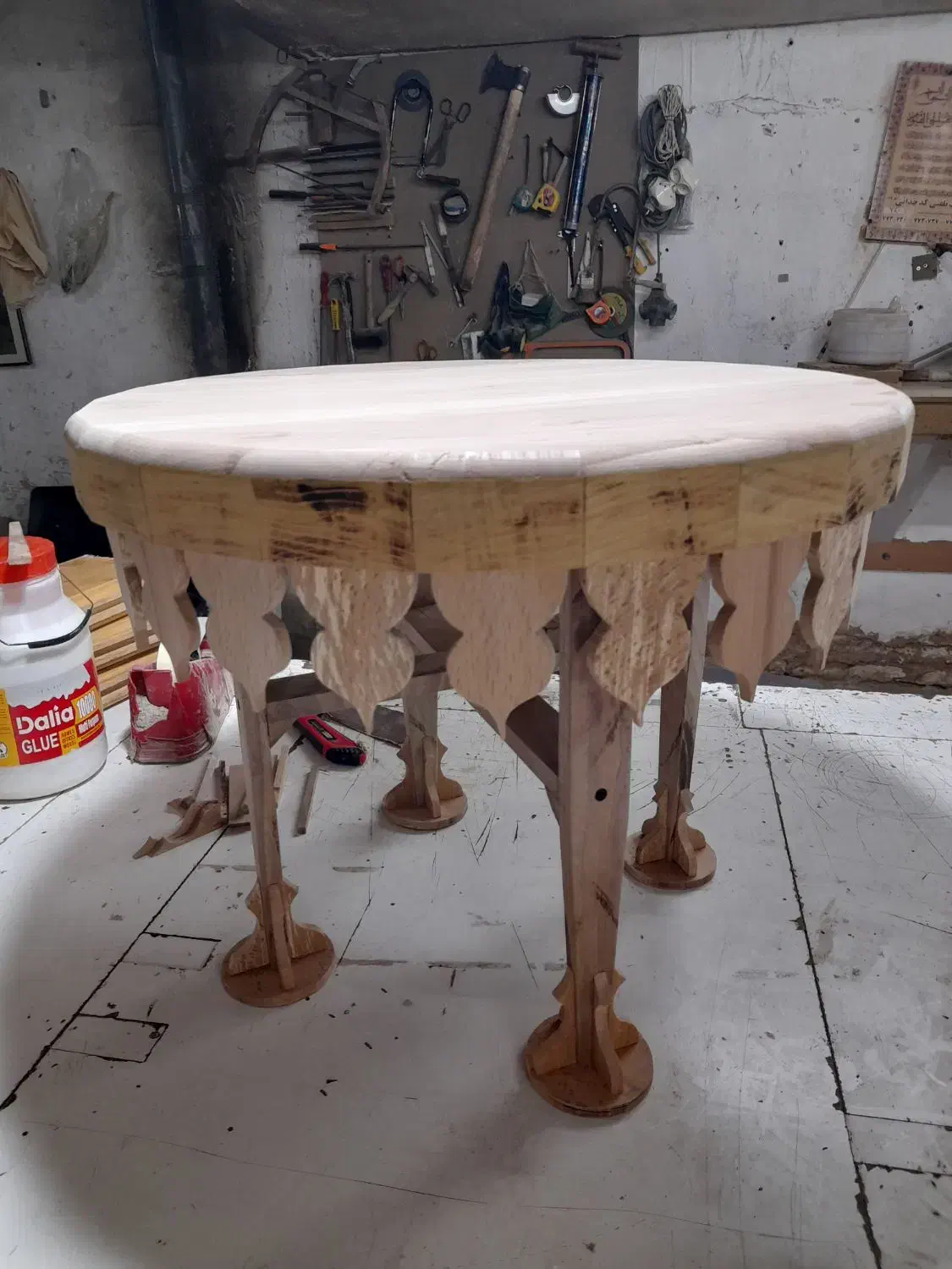 سینی چوبی.|صنایع دستی و سایر لوازم تزئینی|خمینیشهر, |دیوار