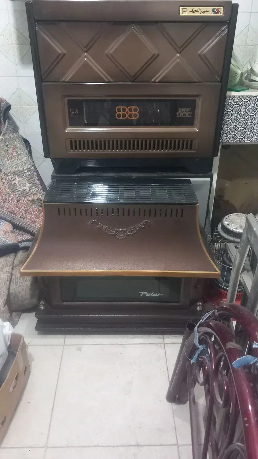 بخاری بدون دودکش|بخاری، هیتر، شومینه|خرمآباد, |دیوار