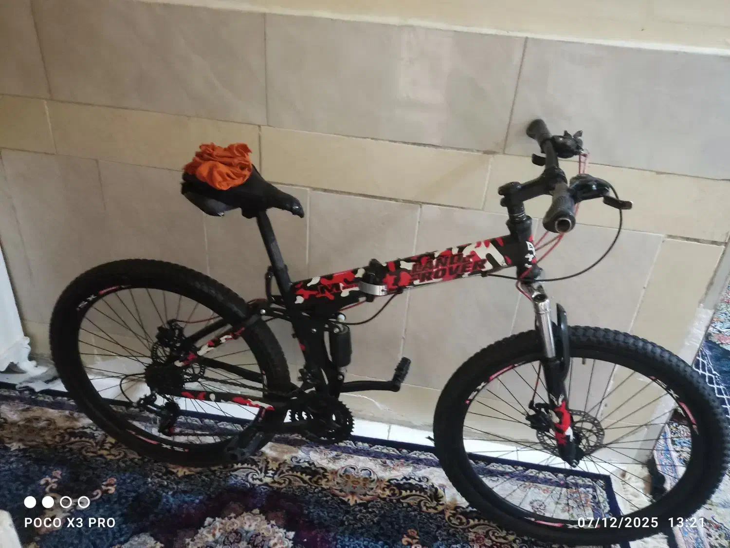 دوچرخه تاشو خارجی 26 تروتمیز نو|دوچرخه، اسکیت، اسکوتر|بندرعباس, |دیوار