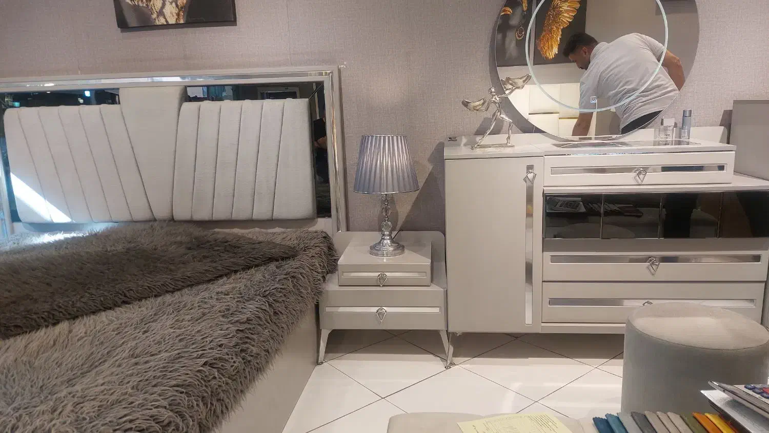 سرویس تخت خواب دونفره نوی نو|تخت و سرویس خواب|تهران, منیریه|دیوار