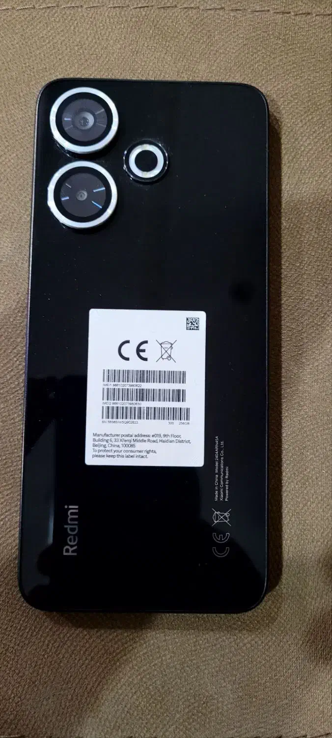 ردمی 13 نو معاوضه با آیفون x|موبایل|جیرفت, |دیوار