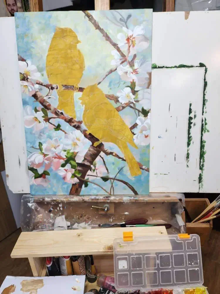 آموزش حرفهای رنگروغن و مداد رنگی، آنلاین و حضوری|خدمات آموزشی|تهران, فردوسی|دیوار