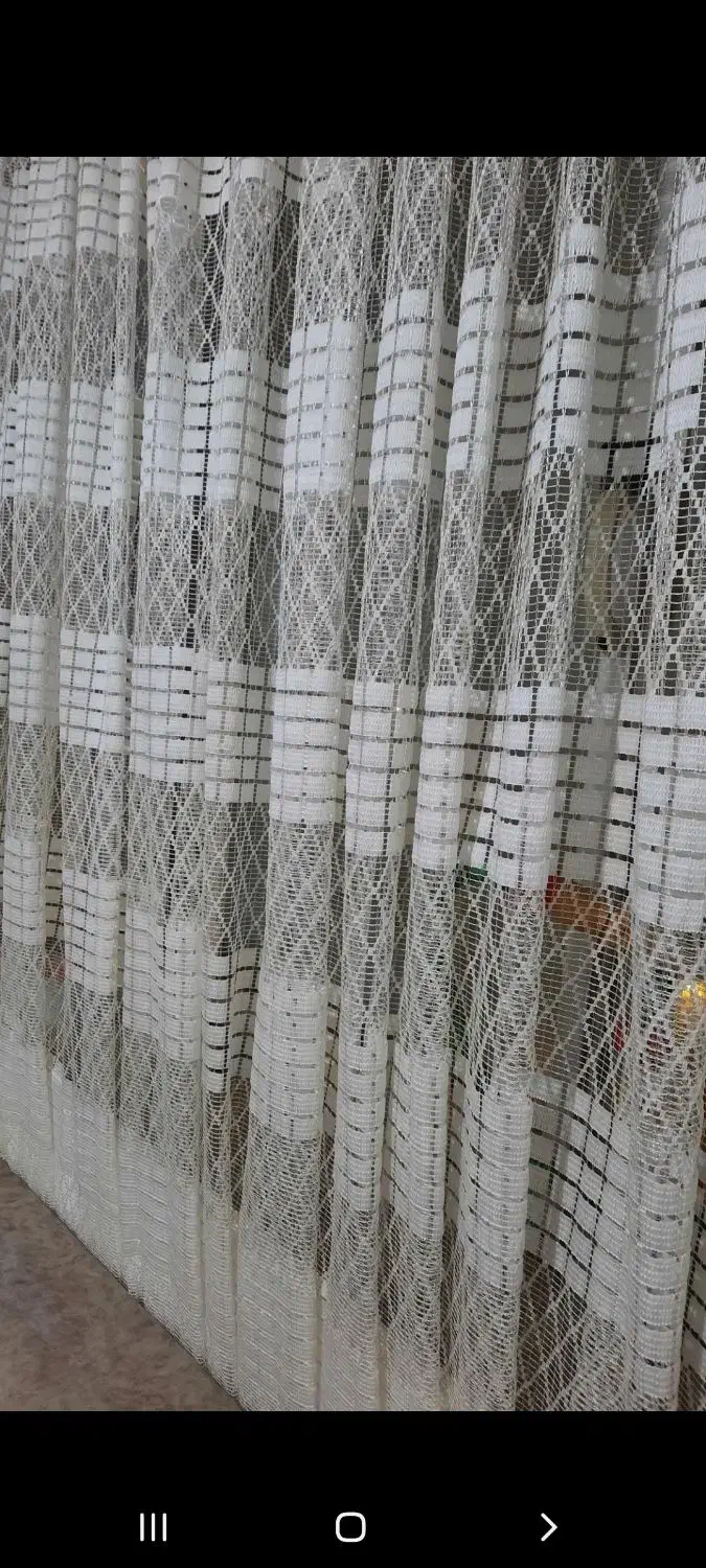 پرده توری سه تیکه|پرده، رانر، رومیزی|بندر انزلی, کوی بهار|دیوار