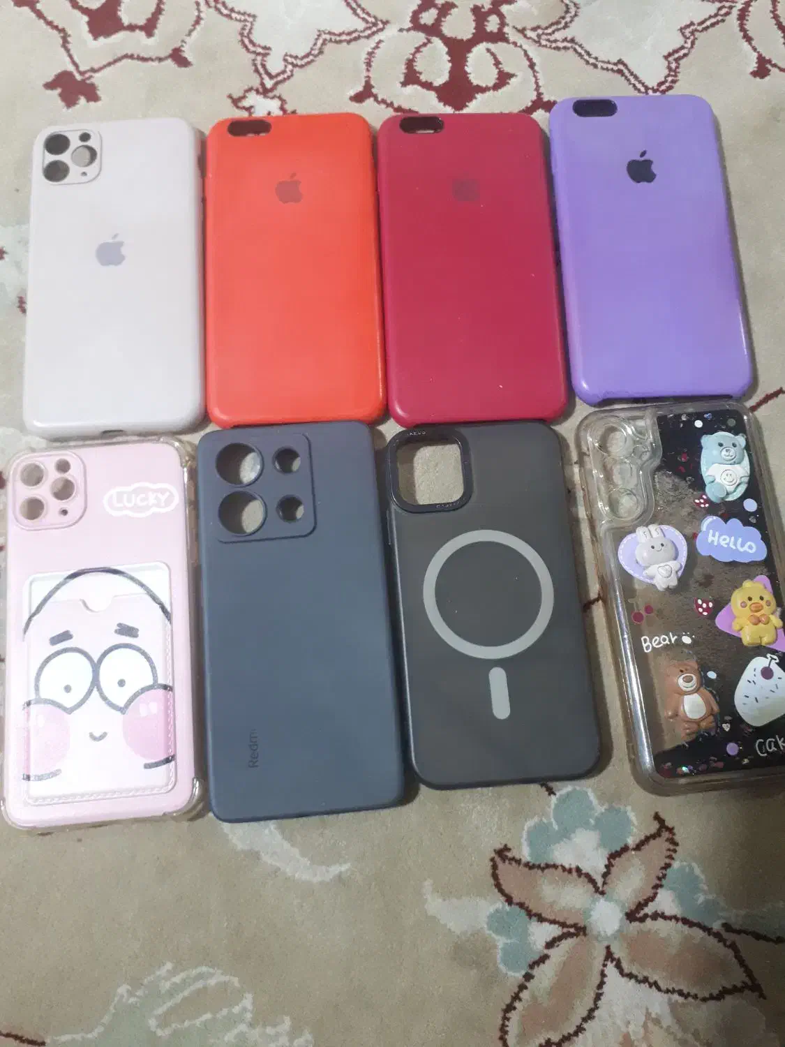 تعدادی قاب سامسونگ و آیفون|لوازم جانبی موبایل و تبلت|مشهد, فرهنگیان (شهرک غرب)|دیوار