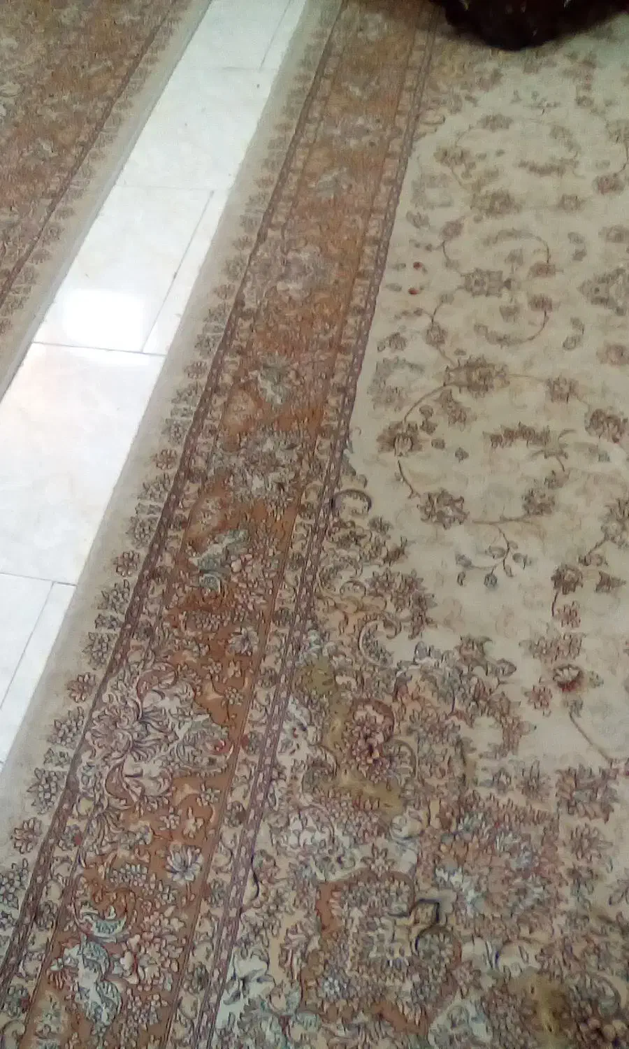 یک جفت فرش ۹متری ۷۰۰شانه تراکم۲۵۵۰|فرش|اصفهان, کوجان|دیوار