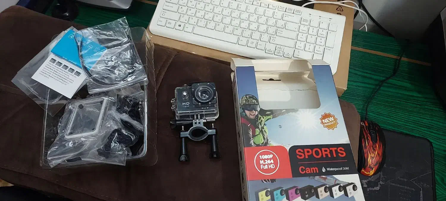 دوربین ورزشی ضدآب HD 1080|دوربین عکاسی و فیلمبرداری|اصفهان, کوی شهید کشوری|دیوار