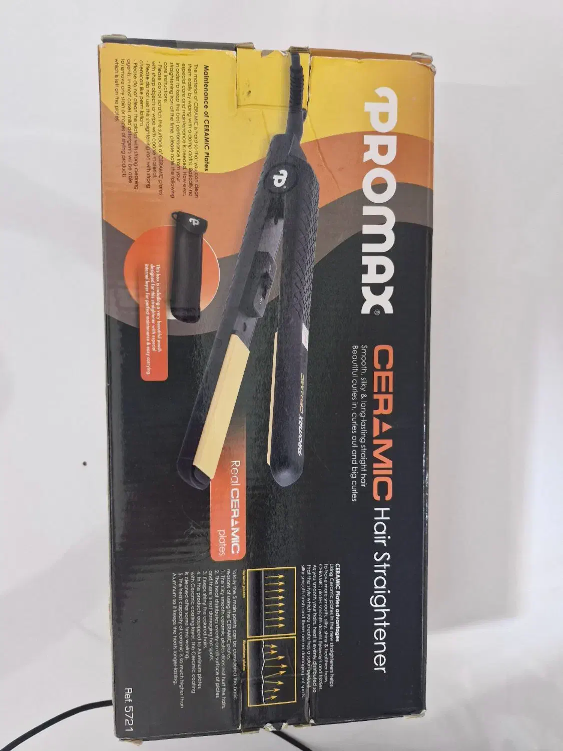 اتو مو پرومکس سرامیکی با روکش کراتین|آرایشی، بهداشتی، درمانی|جم, |دیوار