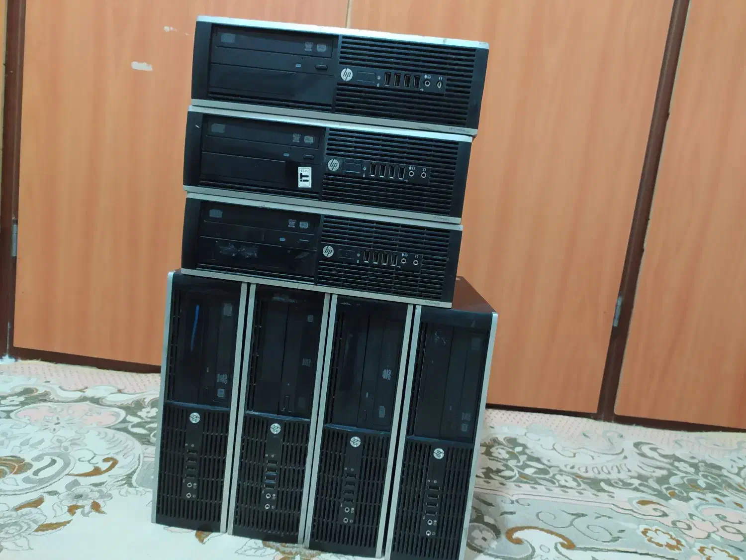 7 عدد مینی کیس hp - مناسب حسابداری و کافی نت و|رایانه رومیزی|کرج, شهرک صدف|دیوار