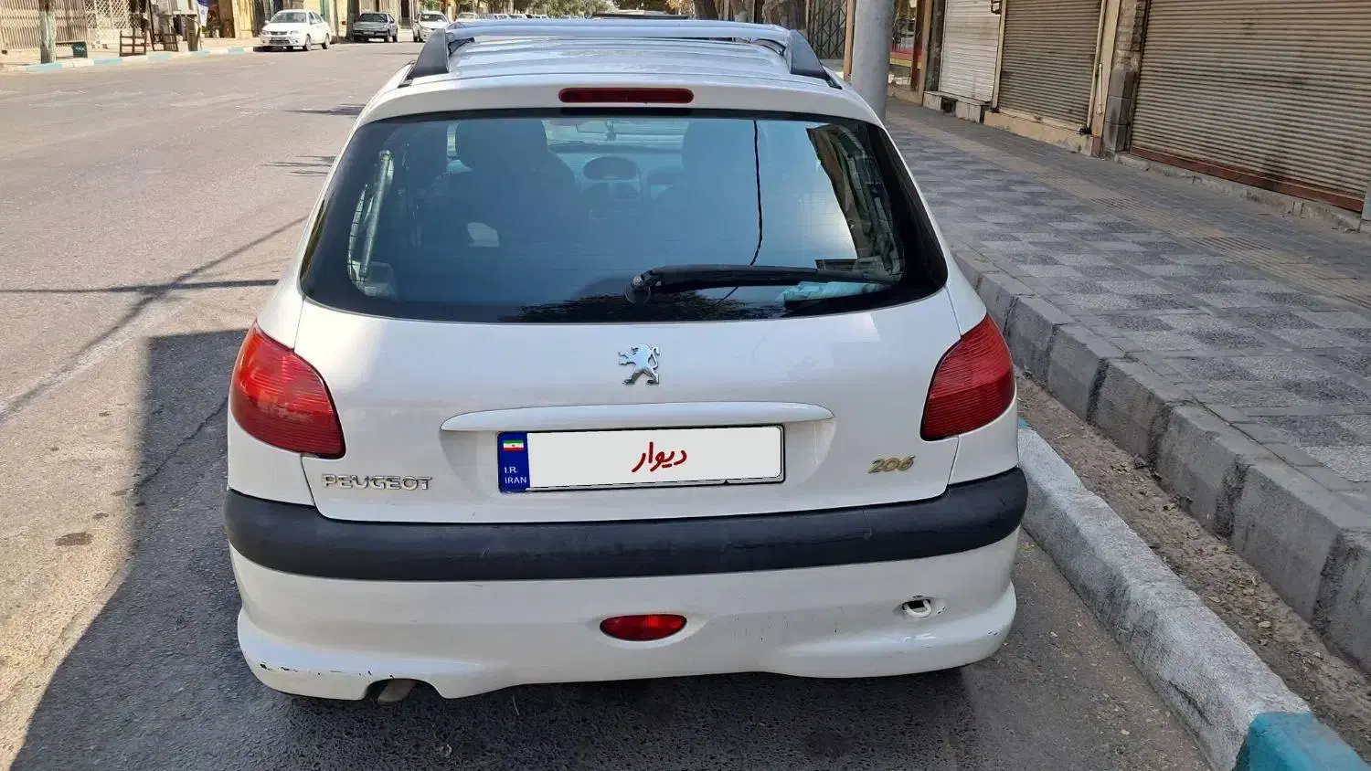 فروش۲۰۶مدل۱۳۸۷|خودرو سواری و وانت|شیراز, بهارستان|دیوار