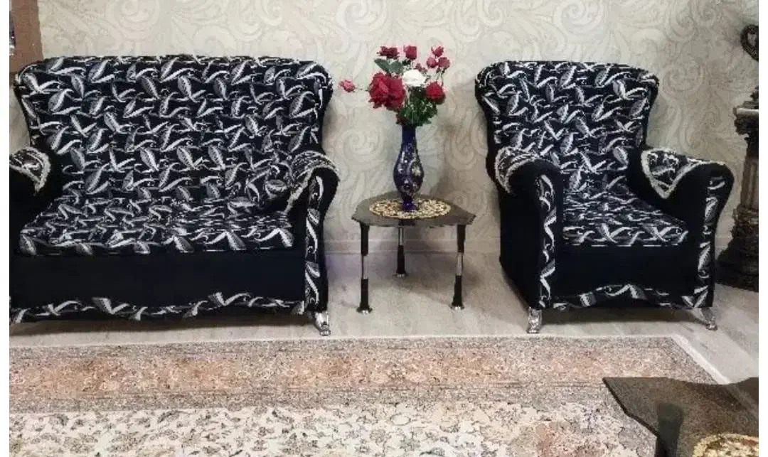 مبل راحتی استیل ده نفره|مبلمان خانگی و میز عسلی|اردبیل, |دیوار