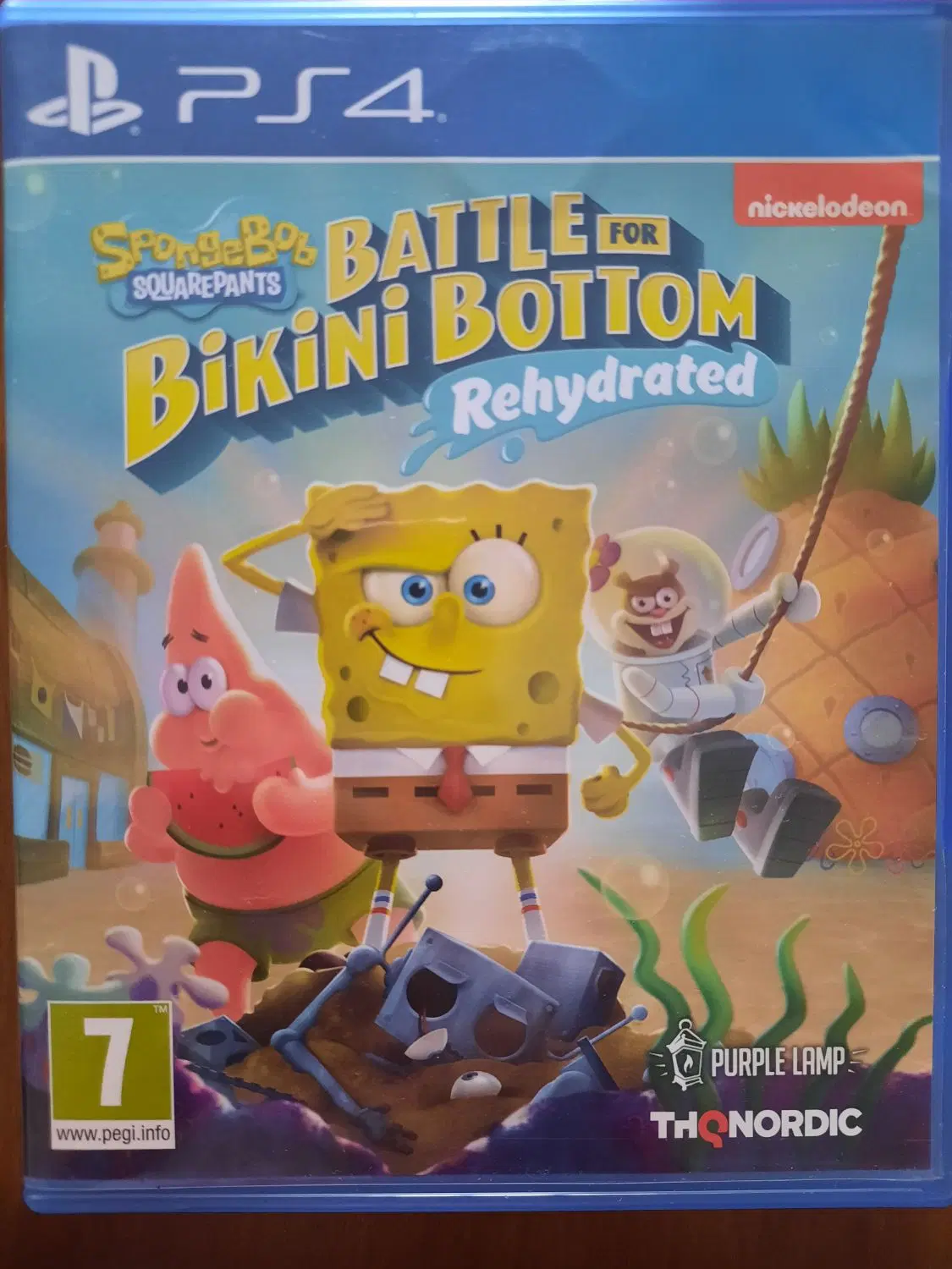 بازی ps4 battle for bikini bottom|کنسول، بازی ویدئویی و آنلاین|تهران, حکیمیه|دیوار