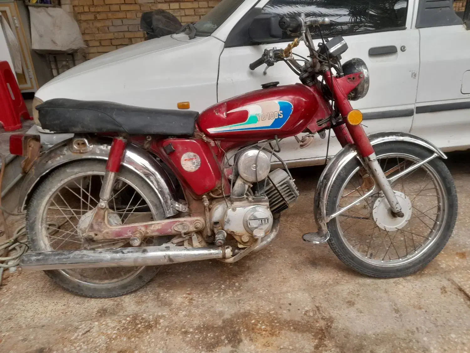 یاماها واییدیYD100|موتورسیکلت|هندیجان, |دیوار