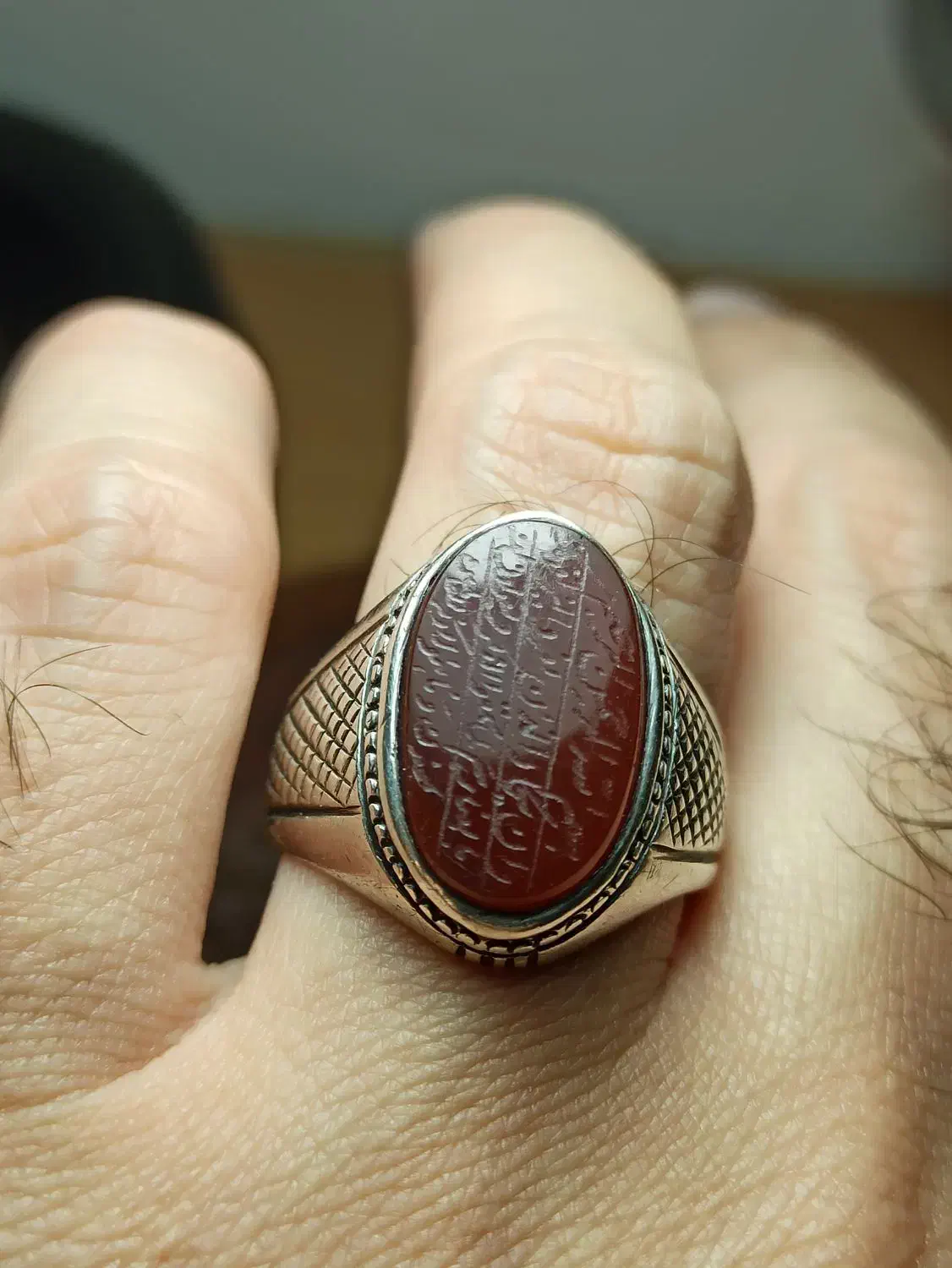 وان یکاد ....عقیق سرخ خطی|جواهرات|رشت, شهرک صبا|دیوار