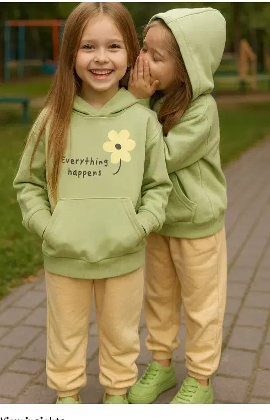 هودی و شلوار دخترانه|کفش و لباس بچه|رستم‌آباد, |دیوار